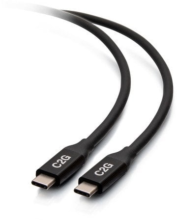 Kabel USB C2G USB-C - USB-C 1 m Czarny (C2G28878)