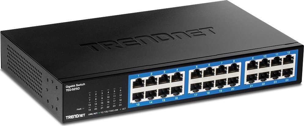 Switch TRENDnet 24-PORT GIGABIT DESKTOP SWITCH