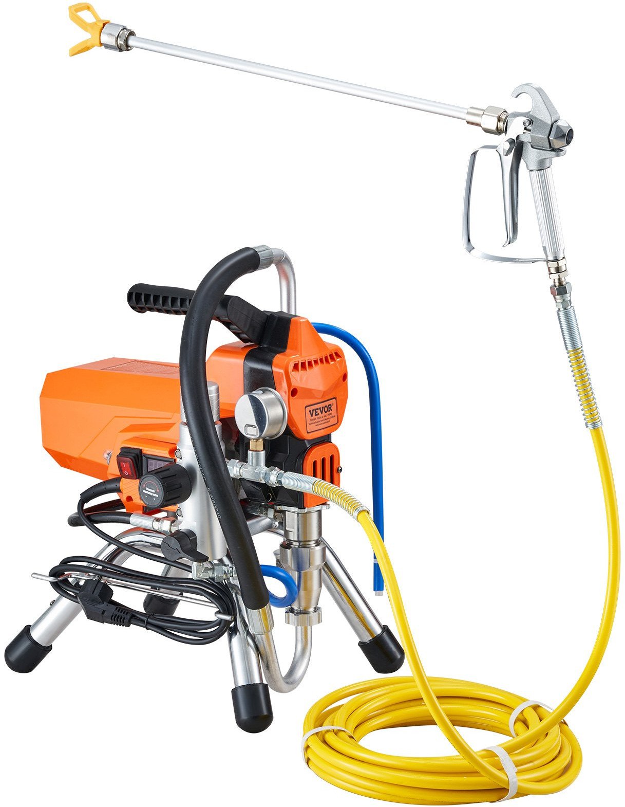 Agregat Malarski 2000W Pistolet + Wąż + Przedłużka