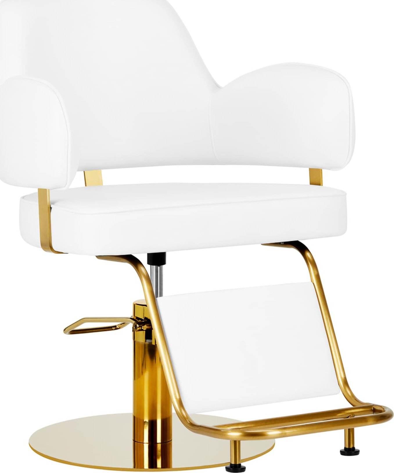Activeshop Gabbiano fotel fryzjerski Linz NQ złoto biały