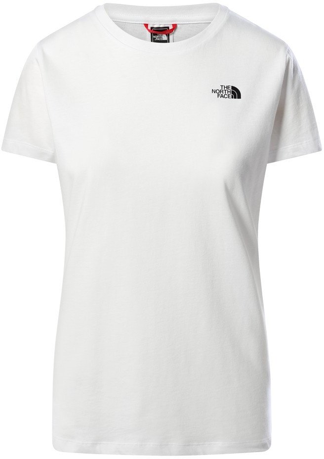 Koszulka The North Face W Simple Dome Tee damska : Kolor - Biały, Rozmiar - XXL