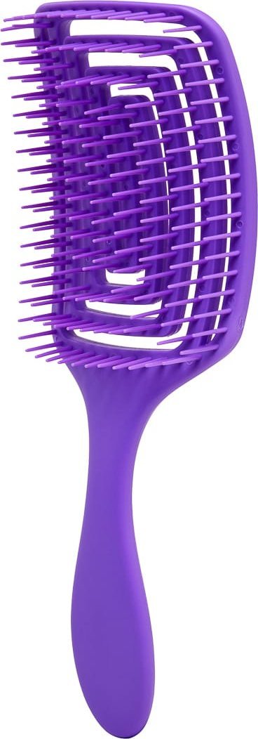 Activeshop Szczotka do włosów giętka O-327 fiolet