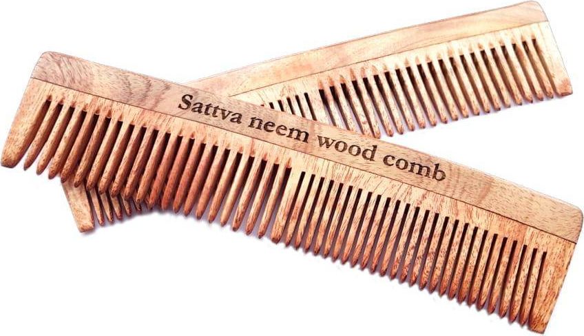 Sattva Neem Wood Comb 19cm