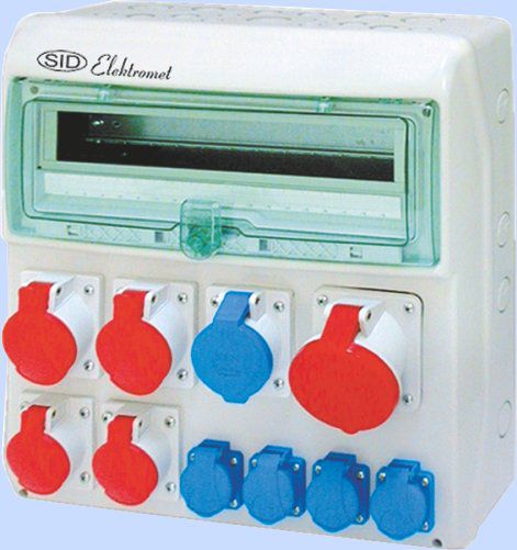 Elektromet Rozdzielnica budowlana 18 modułów 400V / 250V RSS-05 (942050)