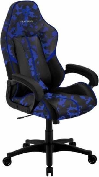 Krzesło biurowe ThunderX3 ThunderX3 BC1 CAMO Gaming Stuhl - camo/blau
