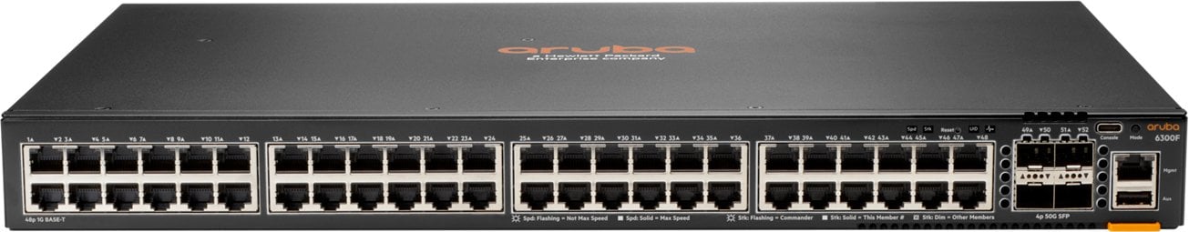 Aruba 6300F 48-port 1GbE &