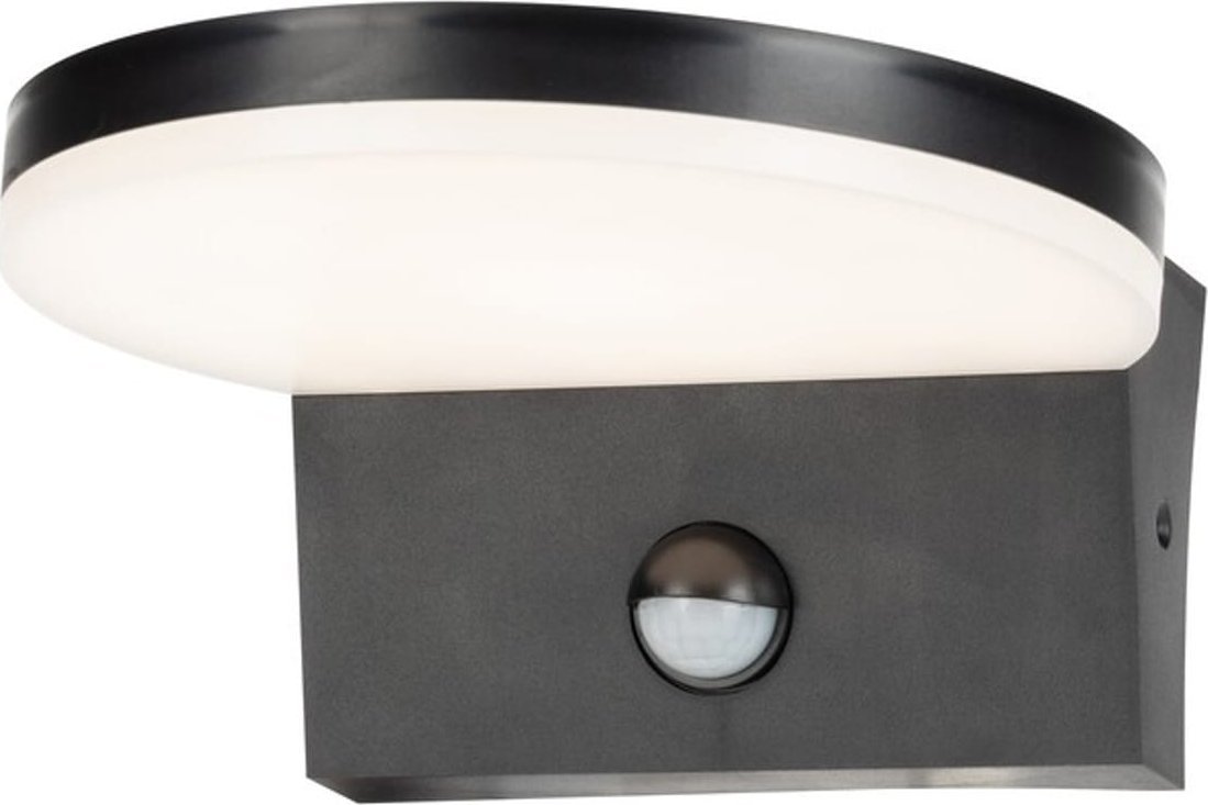 Batida LED 9W czarna IP54 F 2700, 4000, 6500 K
