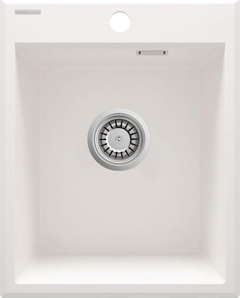 Zlewozmywak Deante Deante Eridan Zlewozmywak granitowy 1-komorowy bez ociekacza - alabaster