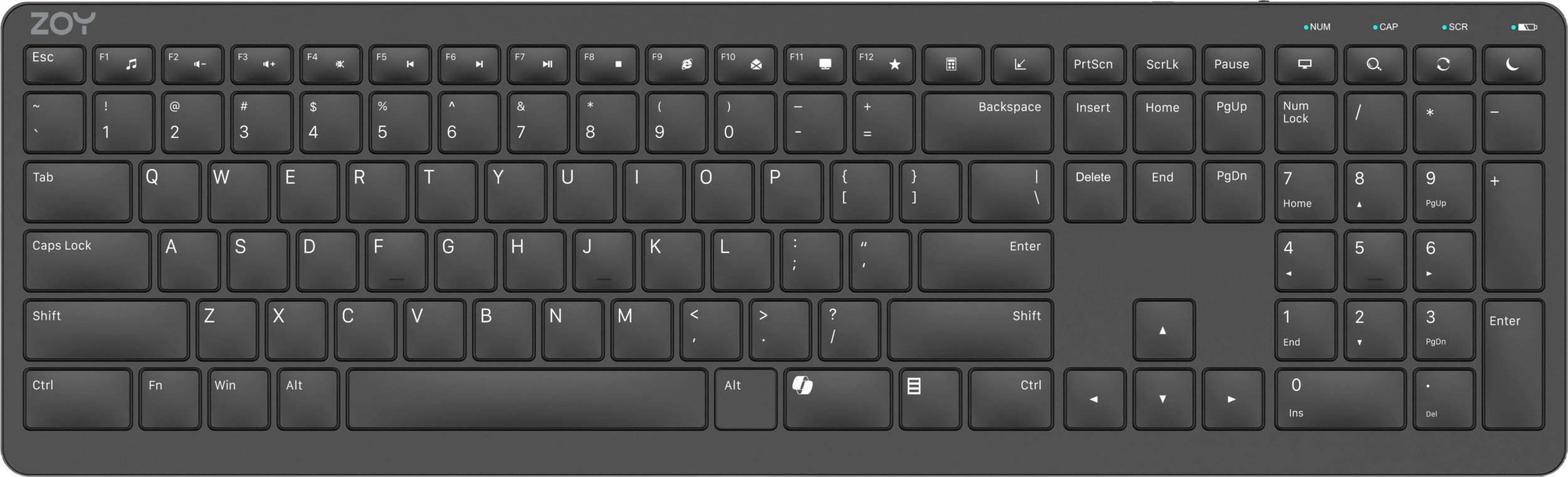 Klawiatura ZOY ZKB880 (ZK880)