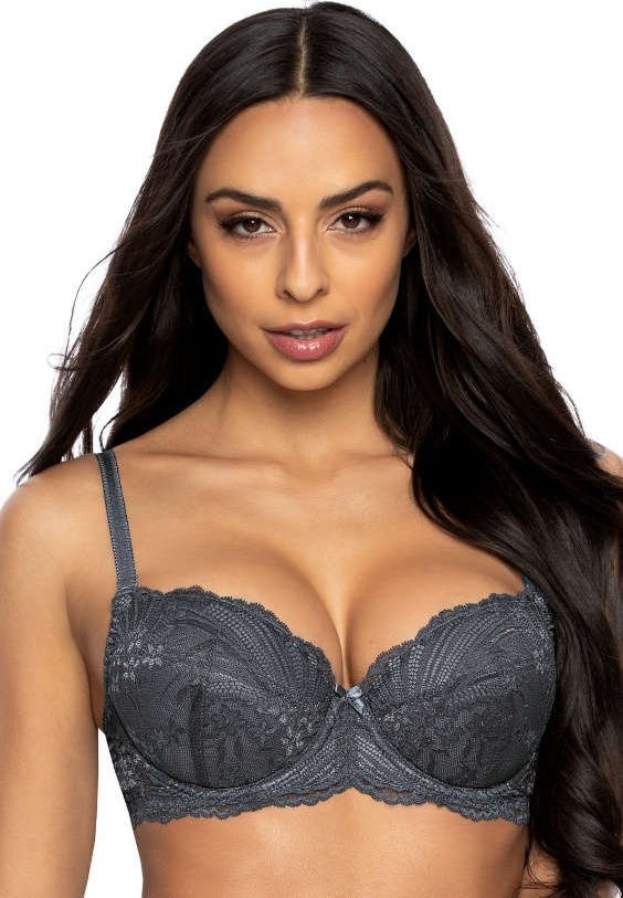 MAT Lingerie Biustonosz push-up szary Sybilla M-3525/11/1 65F