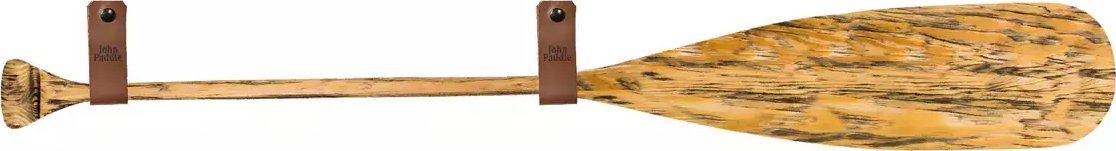 John Paddle Pagaj John Paddle Ozdoba Postarzany 110 cm WZ3 ze skórzanymi poziomymi zawieszkami 110 cm