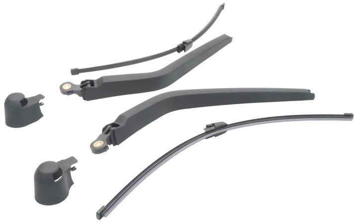 Ramię wycieraczki z piórem tył (2 szt.) pasuje do: VW TRANSPORTER T5 04.03-08.15