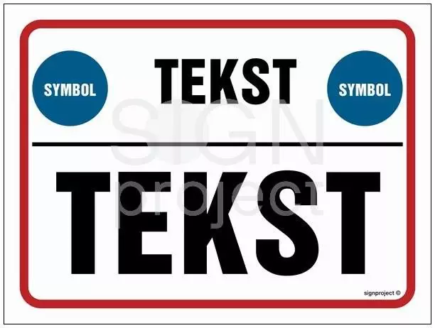 ZN034 - Znak na zamówienie Wzór B-022 200x150