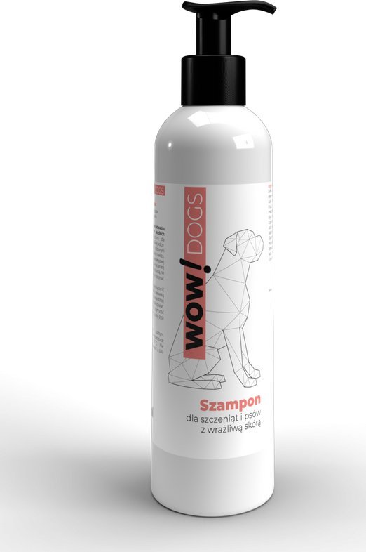 Over Zoo WOW! DOGS Szampon dla szczeniąt i psów z wrażliwą skóra 250 ml