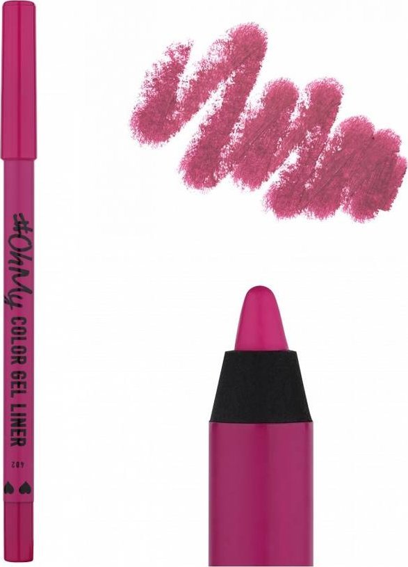 LAMEL OhMy Żelowa Kredka do oczu Color Gel Liner nr 402 - fuksja 1.4g