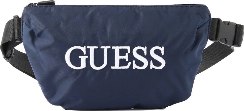 Guess, Quatro, Textile Fanny Pack, Blue, 19/28.5 x 17 x 4 cm, For Men For Men