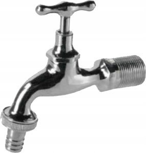 IDMAR Zawór czerpalny do wody 3/4" (DN20) chrom