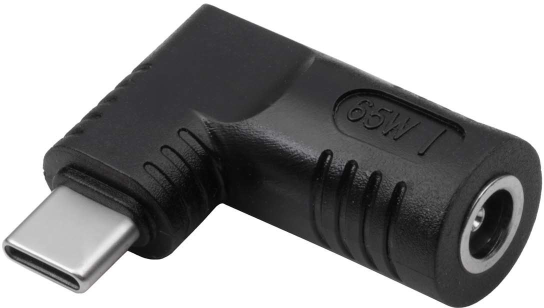 Przejściówka do laptopa AK-ND-D09 5.5 x 3.0 mm + pin / USB-C