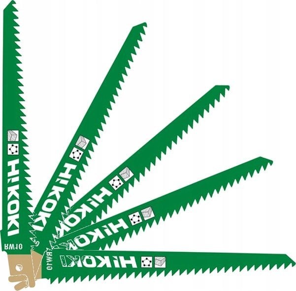 HIKOKI SAW BLADE FOR SABRE SAWS RW10/S644D 150mm /5pcs.