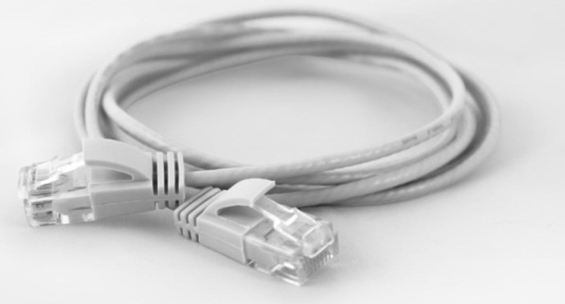 Wantec Wantec wW Patch Cable CAT6A (rand 2,8mm) UTP white 0,20m (7226)