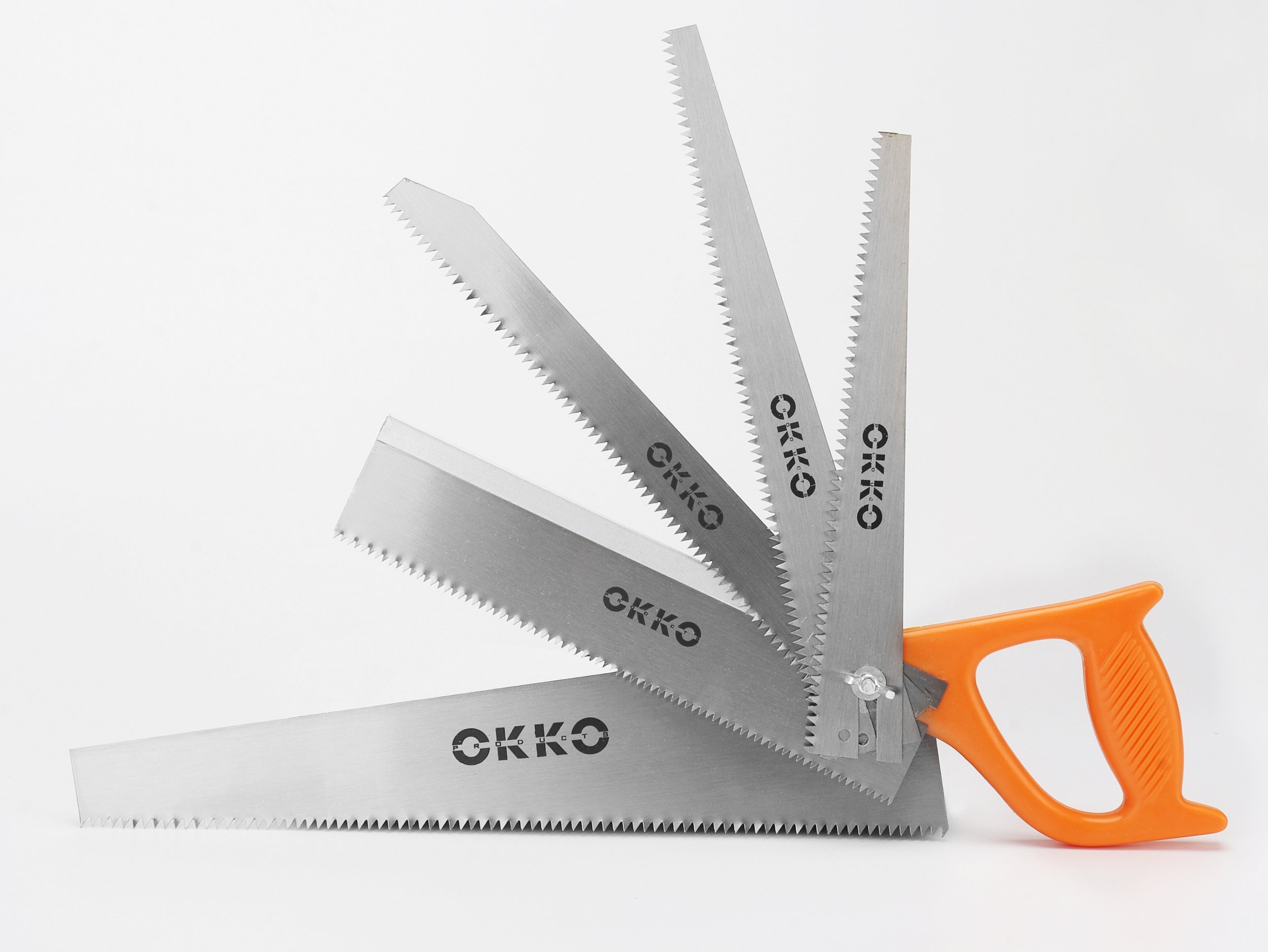 WOOD HAND SAW WITH 5PCS BLADES