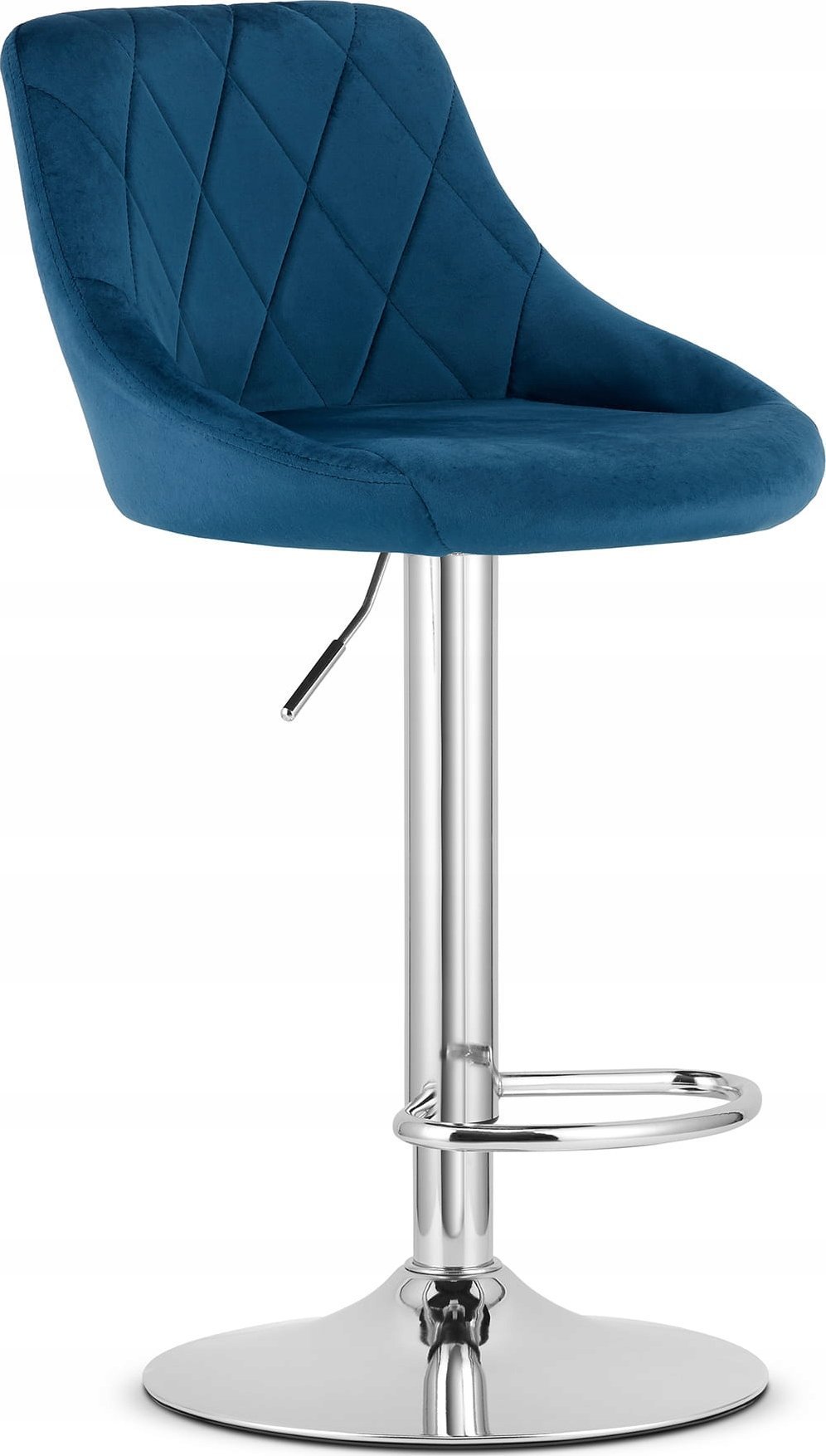 Leobert Hoker KAST - aksamit granatowy / baza chrom