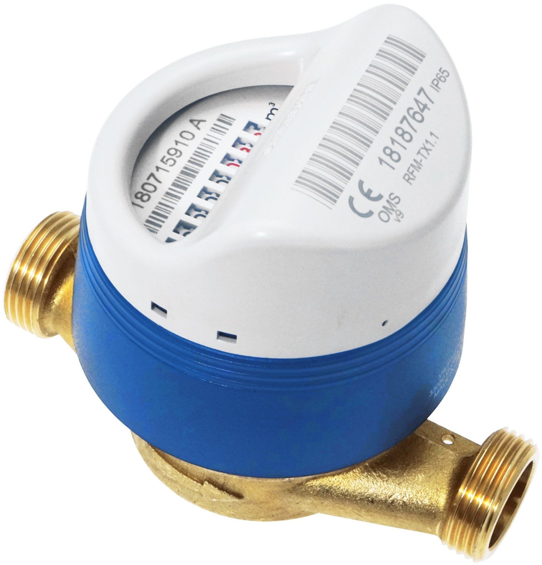 Wodomierz JS antymagn. 3/4, przepływ 4,0 do wody zimnej MID R100/R50 z modułem radiowym IP65 (S)