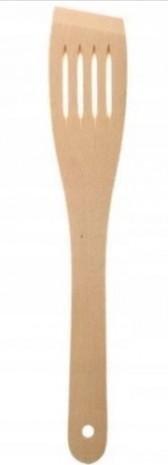 Galicja Łopatka kuchenna drewniana ażurowa EKO 30 cm