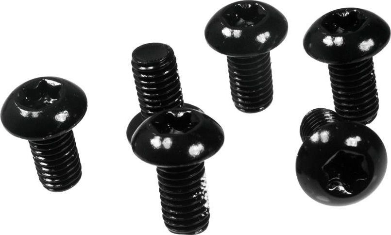 Dartmoor Śruby mocujące tarcze hamulcowe Dartmoor stalowe czarne 6 szt uniwersalny