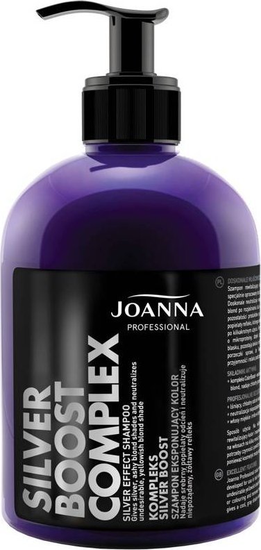 Joanna Joanna Professional Silver Boost Kompleks Szampon eksponujący kolor srebrny 500ml