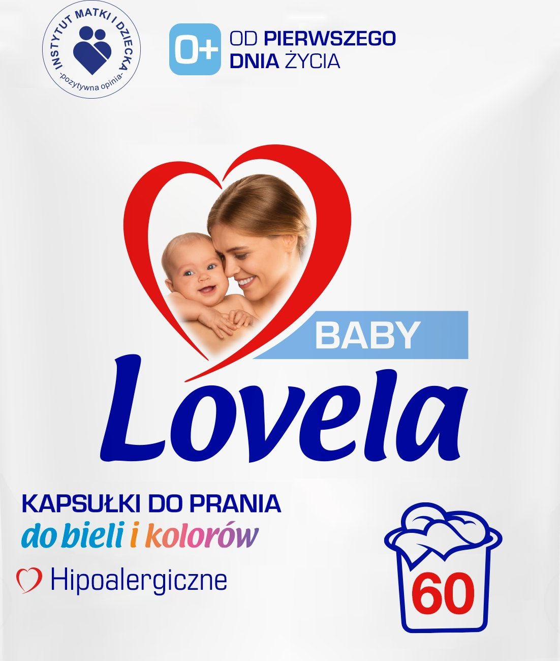Osram Lovela dla dzieci hipoalergiczne kapsułki do prania bieli i kolorów 60 szt