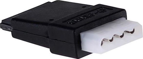 Akyga Molex - SATA, Czarny (AK-CA-54)