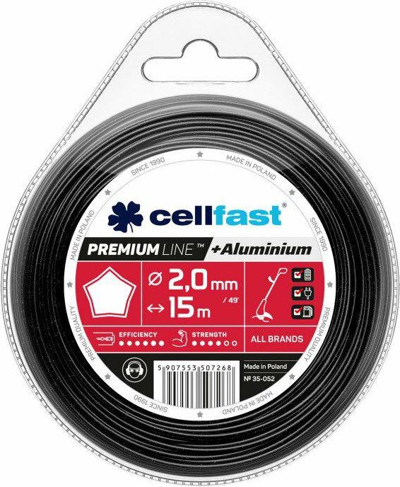 Cellfast ŻYŁKA TNĄCA PREMIUM 3,0mm / 80m GWIAZDKA CELLFAST - 35-059