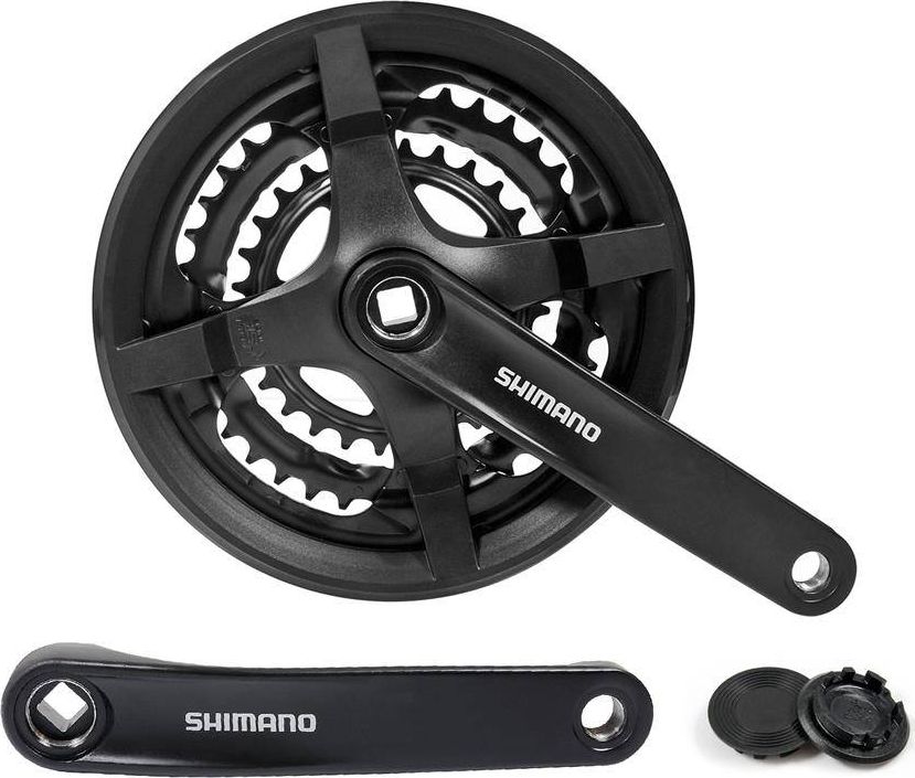 Shimano Mechanizm korbowy FC-TY301 170 mm 48x38x28 170 mm z osłoną