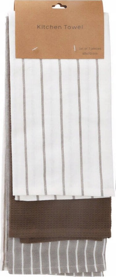 Bawełniane ścierki kuchenne, 3 szt., 70 x 45 cm