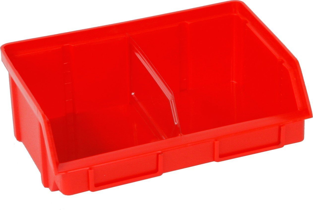 Artech Pojemnik warsztatowy z polipropylenu standardowego, wym. 140 x 203 x 74 mm (Kolor czerwony)
