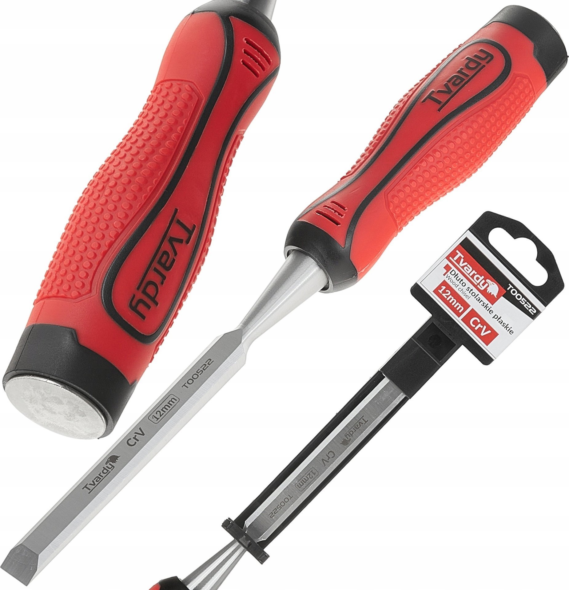 Dłuto stolarskie płaskie 12mm CrV (10/60)