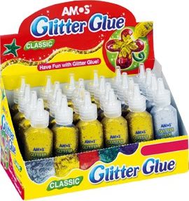 Amos Klej z brokatem 22 ml