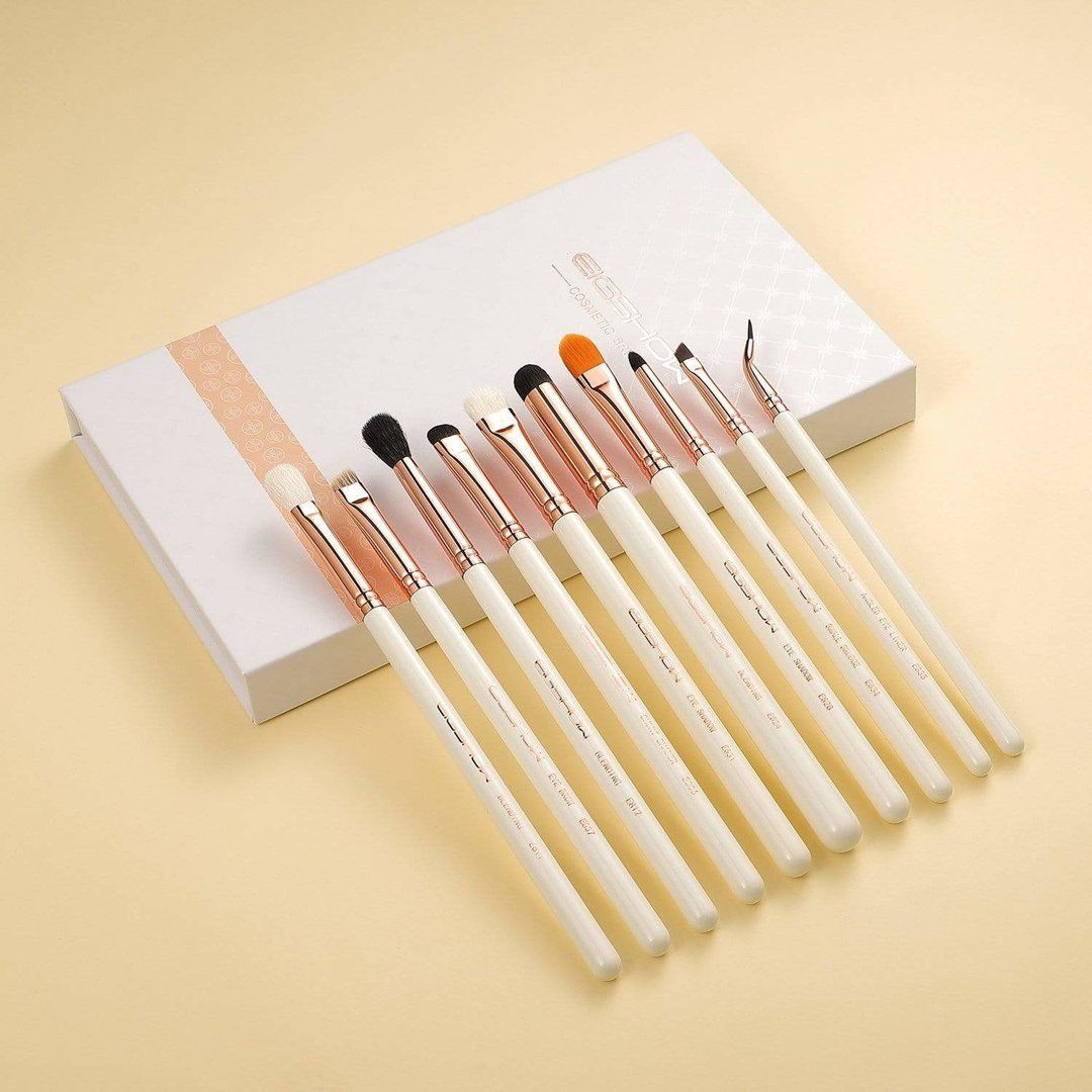 Eigshow Beauty Zestaw 10 pędzli Eye Brush Kit Rose Gold