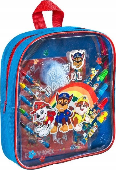 Plecak z wyposażeniem Psi Patrol PAW PATROL PPBT5201