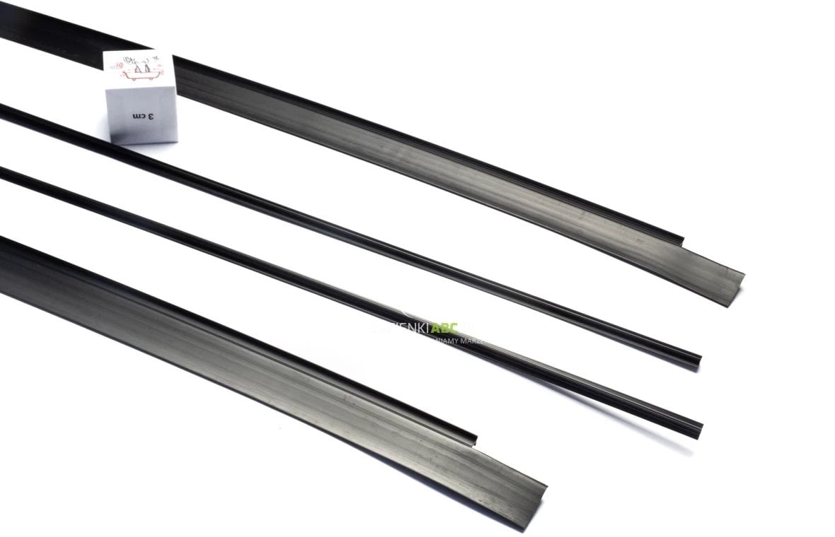 ZESTAW USZCZELEK DO PARAWANU PRZESUWNEGO LARGA CZARNY