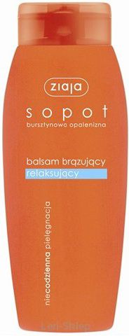 Ziaja Sopot balsam brązujący relaksujący 200ml