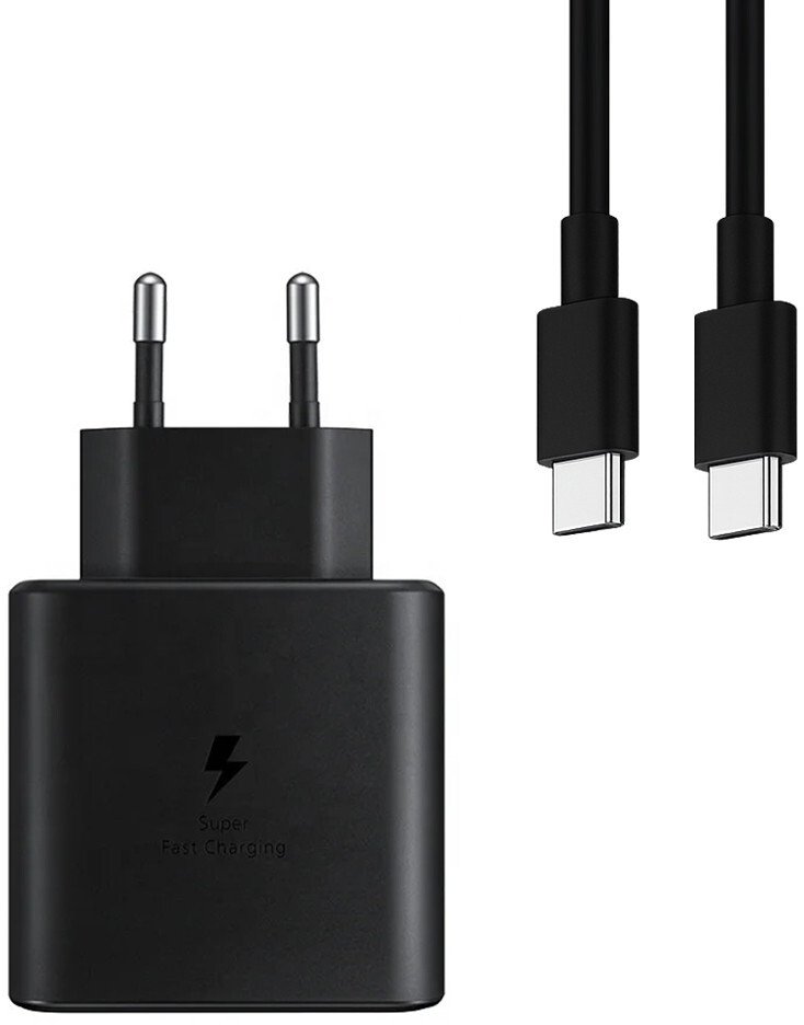 LITTE ŁADOWARKA SIECIOWA 45W CZARNA PD TYP-C SINGLE + KABEL USB PD TYP-C DO TYP-C 3A 2M CZARNY USB3.0