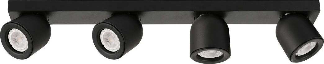 Lampa sufitowa Italux Spot sufitowy LED Ready czarny Italux Nuora SPL-2855-4B-BL
