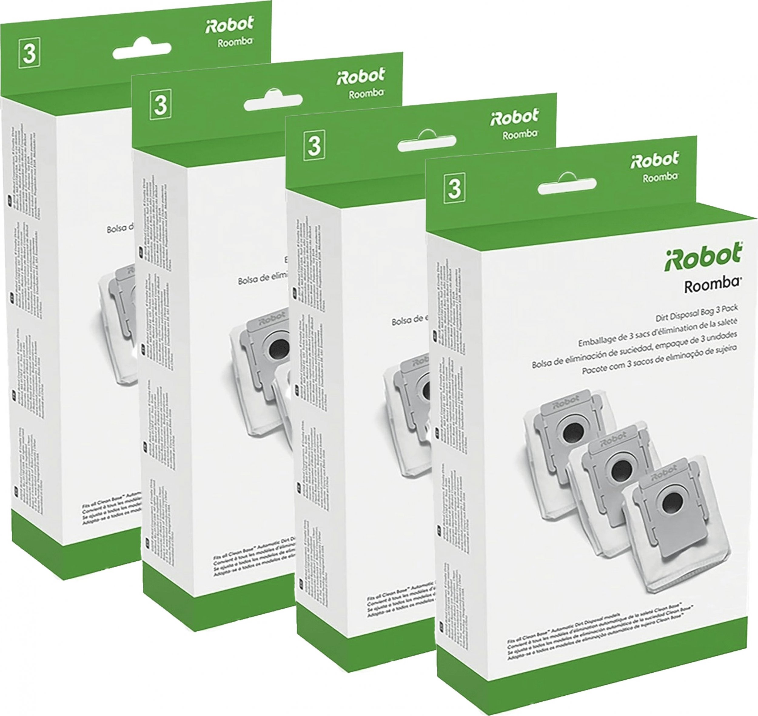 Worek do odkurzacza iRobot Worki na brud do stacji Clean Base (12 sztuk) do iRobot Roomba i & j & s & Combo