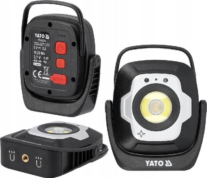 YT.PORTABLE FLOODLIGHT 10W 1200LM MOTION SENSOR