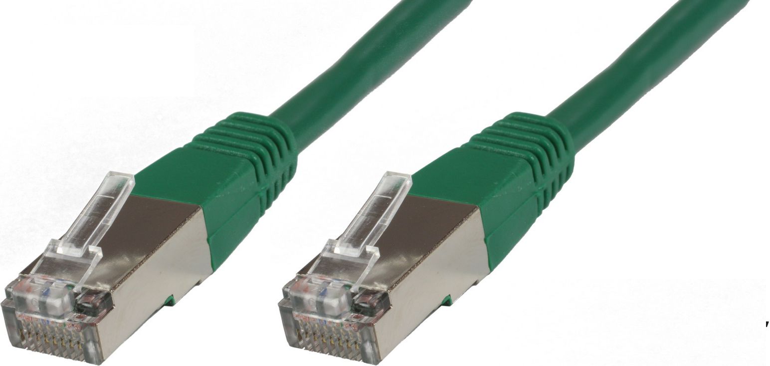 MicroConnect RJ-45/RJ-45 kat.6 S/FTP Zielony 0.15m (SSTP60015G)