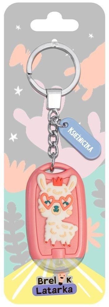 Brelok 3D z latarką - Księżniczka