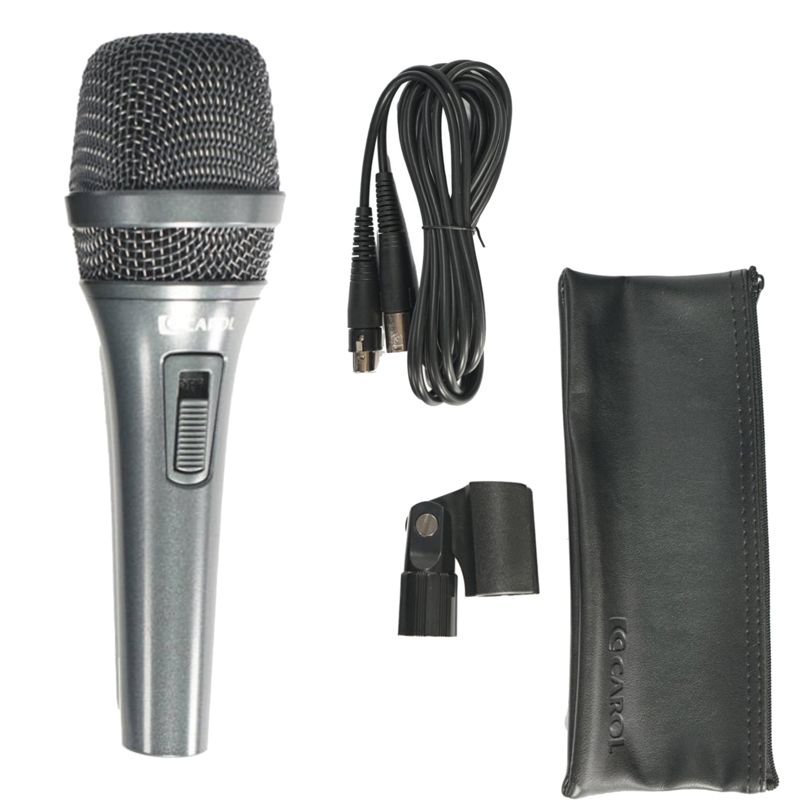 Mikrofon dynamiczny wokalowy do ręki CAROL