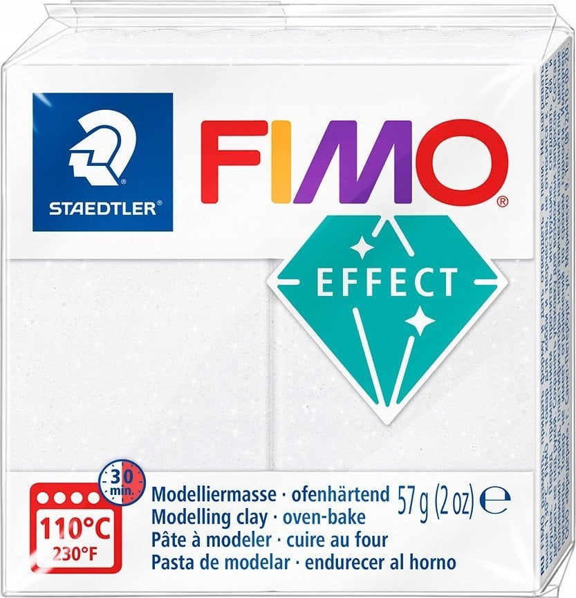 Teka Masa termoutwardzalna Fimo Effect 57g biały
